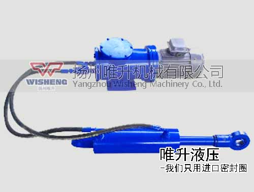 電液動插板閥分體式電液推桿油口連接說明！