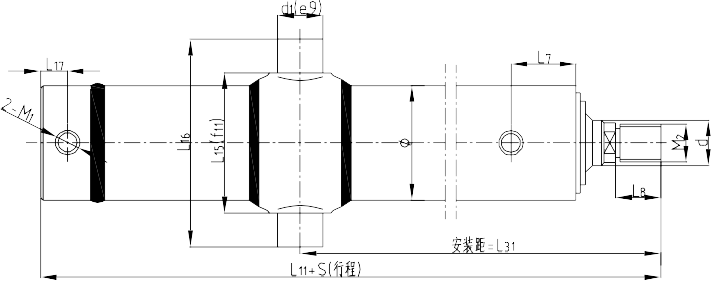 hsg工程液壓油缸(外螺紋) hsg工程液壓油缸(外螺紋)